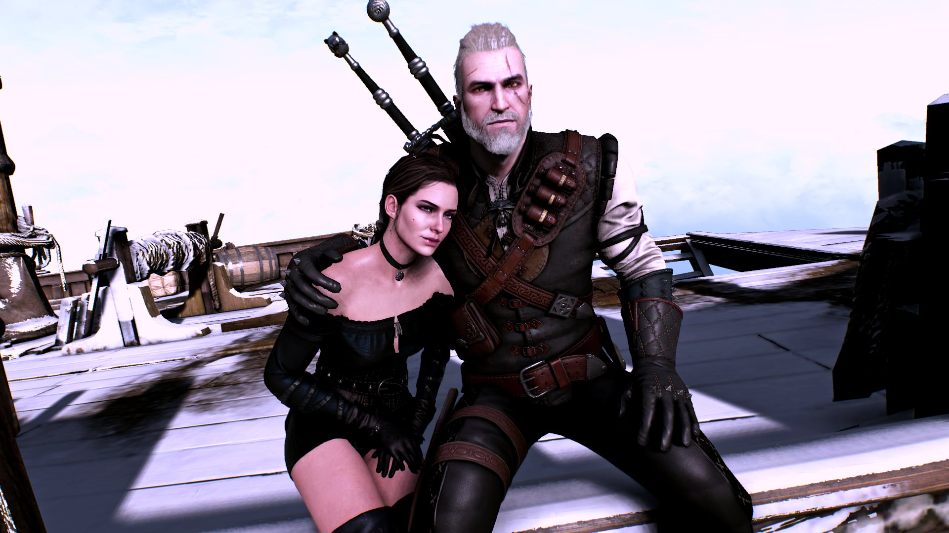 The Witcher 3 Wild Hunt Geralt of Rivia Yennefer 2k