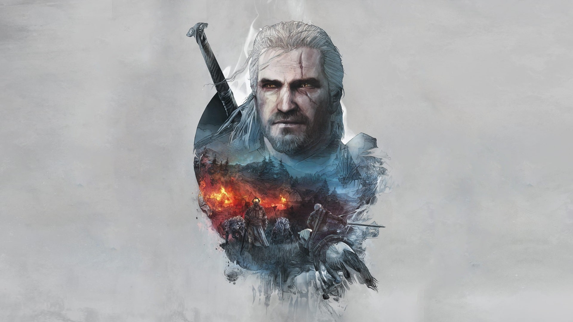 the witcher 3 image desktop 2k