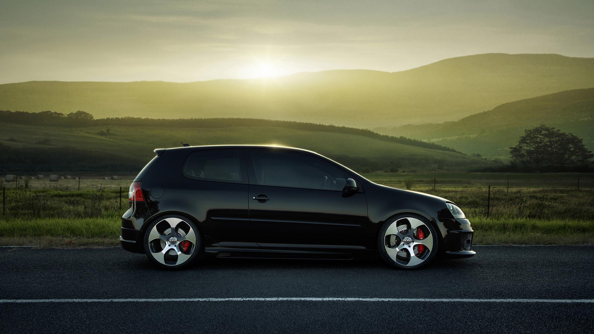 Volkswagen Golf GTI MKV scenery 2k