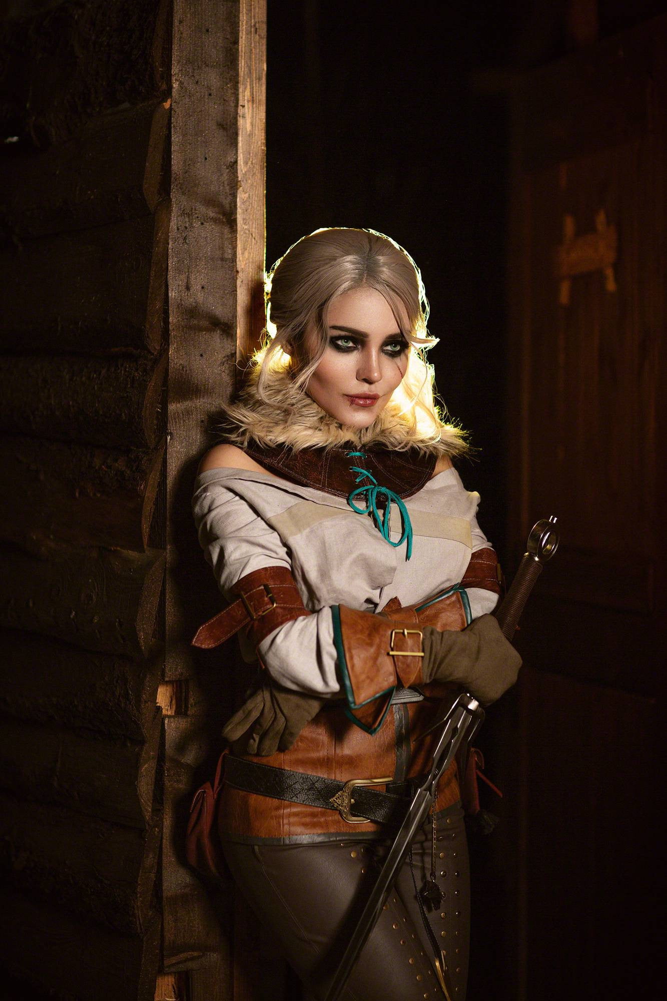 cosplay Kalinka Fox model Cirilla Fiona Elen Riannon The Witcher