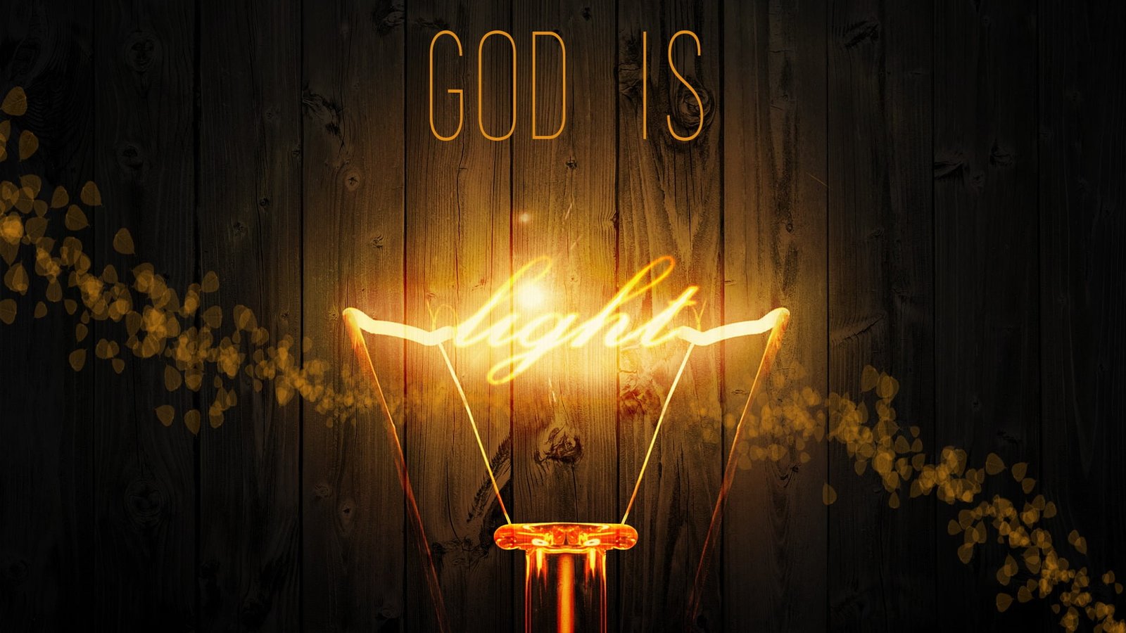 god is light quote Jesus Christ lights illuminated glowing 2k