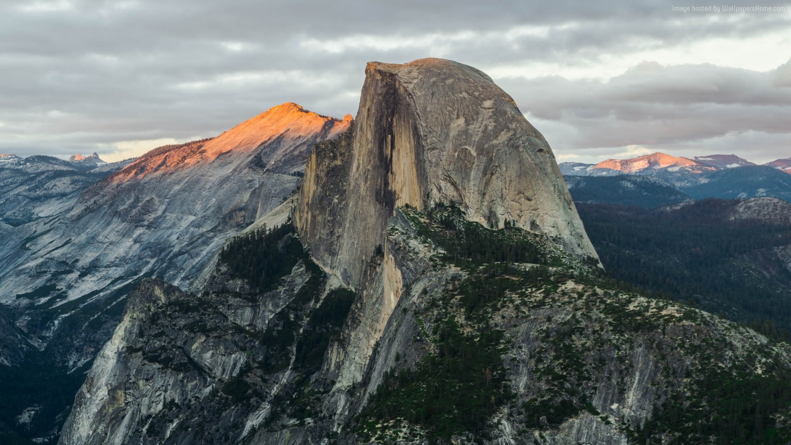 Half Dome National Park Yosemite mountain California 2k