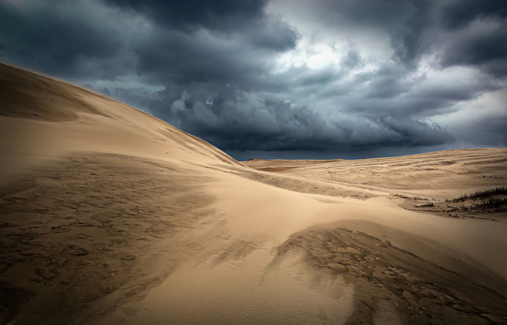 nature landscape desert sand clouds cloud sky environment 2k