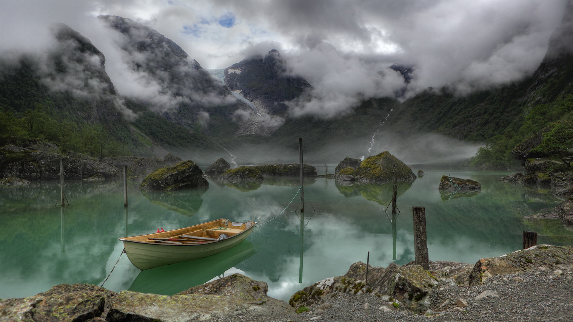 nature landscape spring water sky waterfall travel river 2k