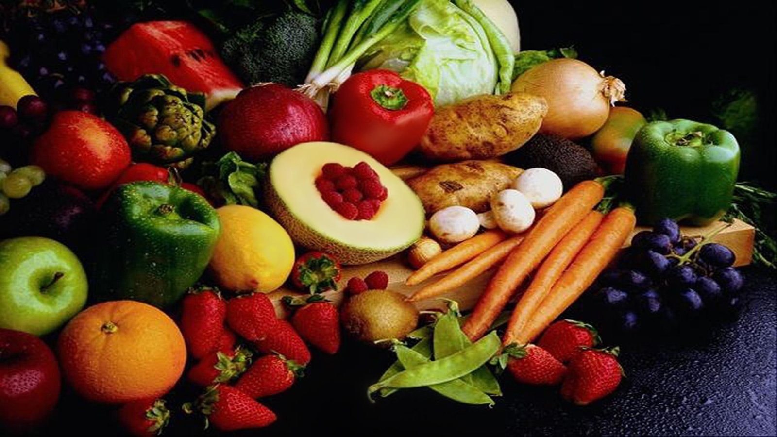 Nature's Bounty lemon melon pepper orange carrots apple 2k