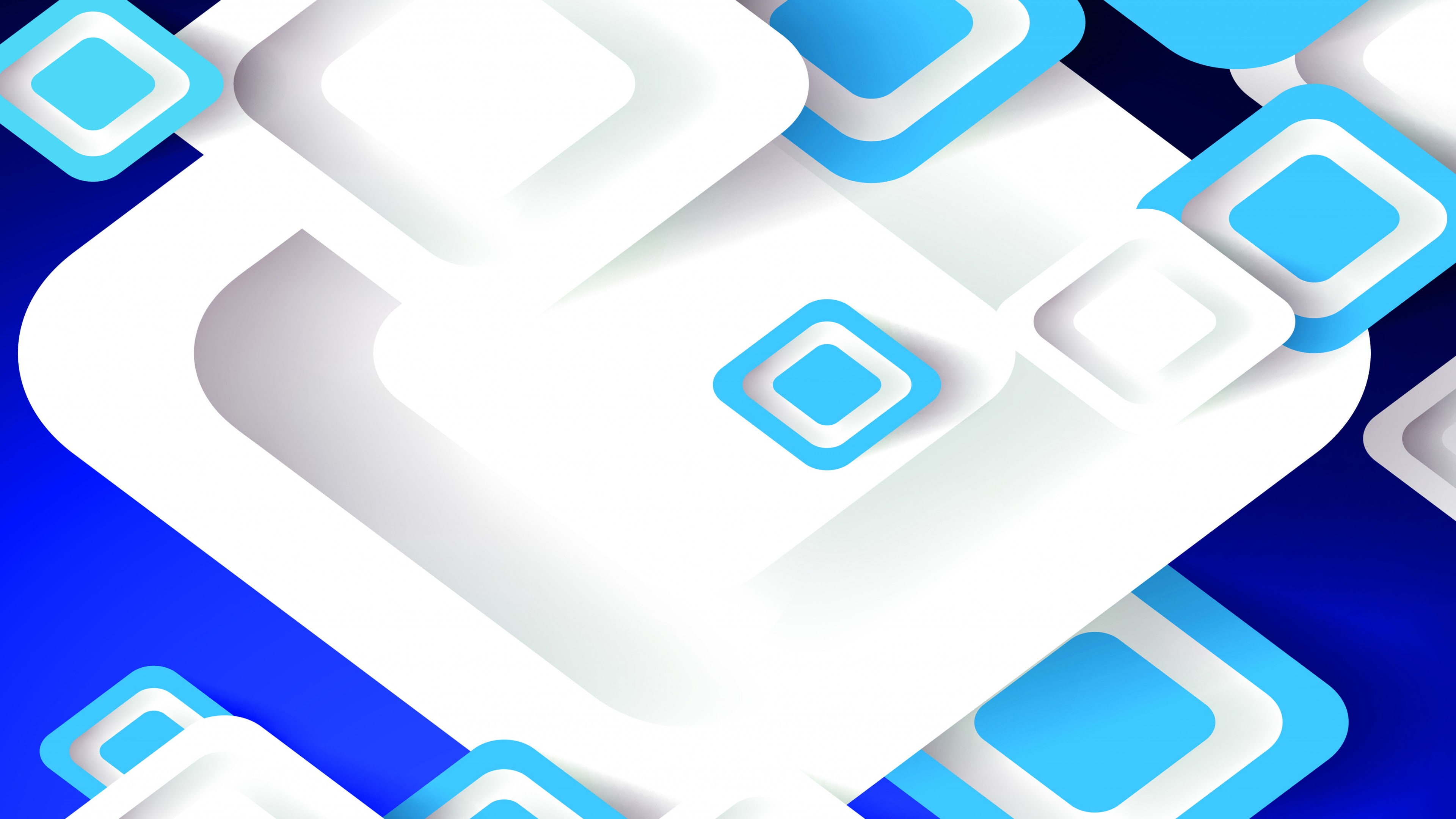 square wallpaper violet blue background 2k 4k