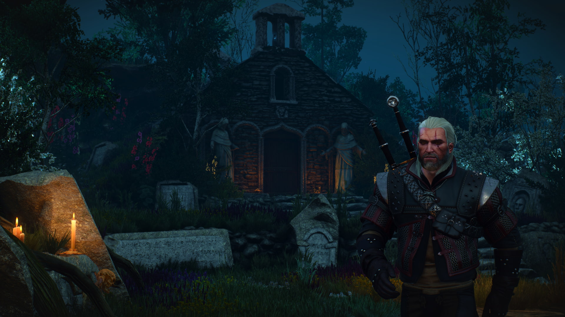 The Witcher 3 Wild Hunt Geralt of Rivia White Wolf architecture 2k