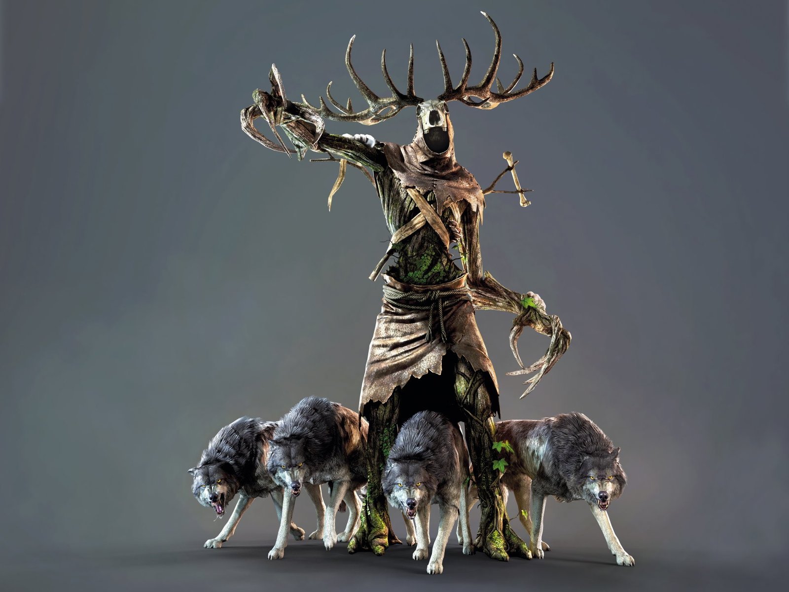 The Witcher 3 Wild Hunt animal wildlife no people 2k