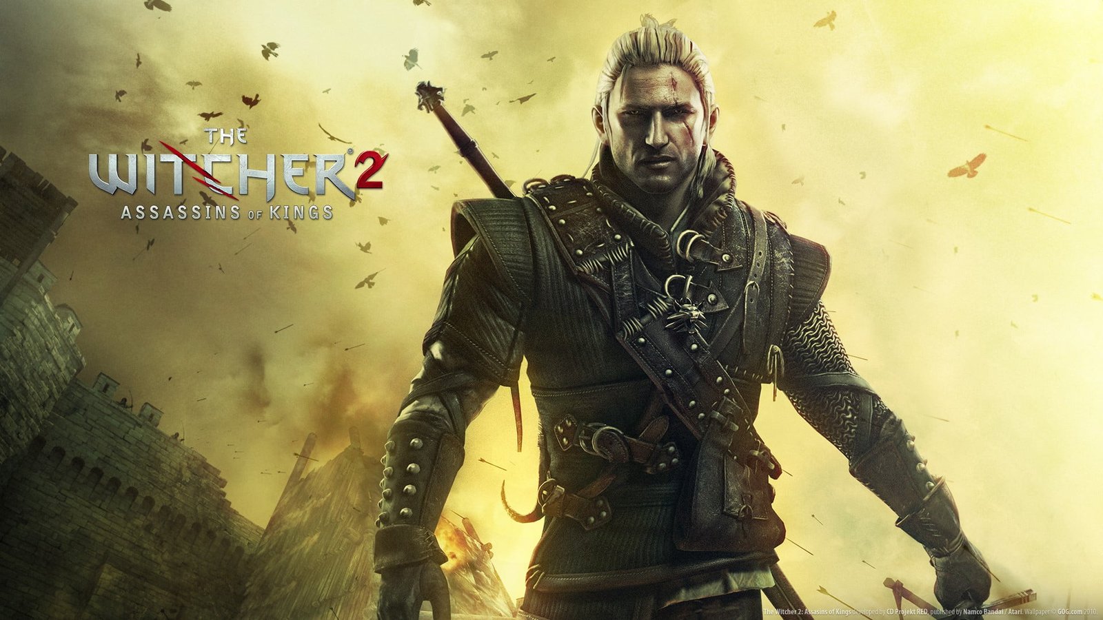 Witchers 2 game wallpaper The Witcher Assassins of Kings Geralt Rivia 2k