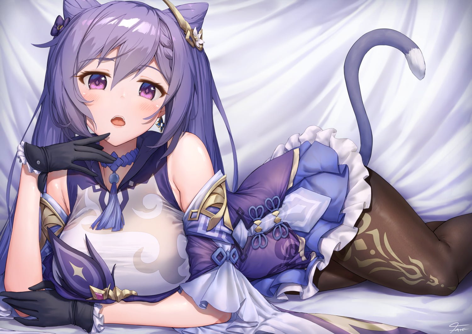 Genshin Impact keqing genshin impact anime girls 2k