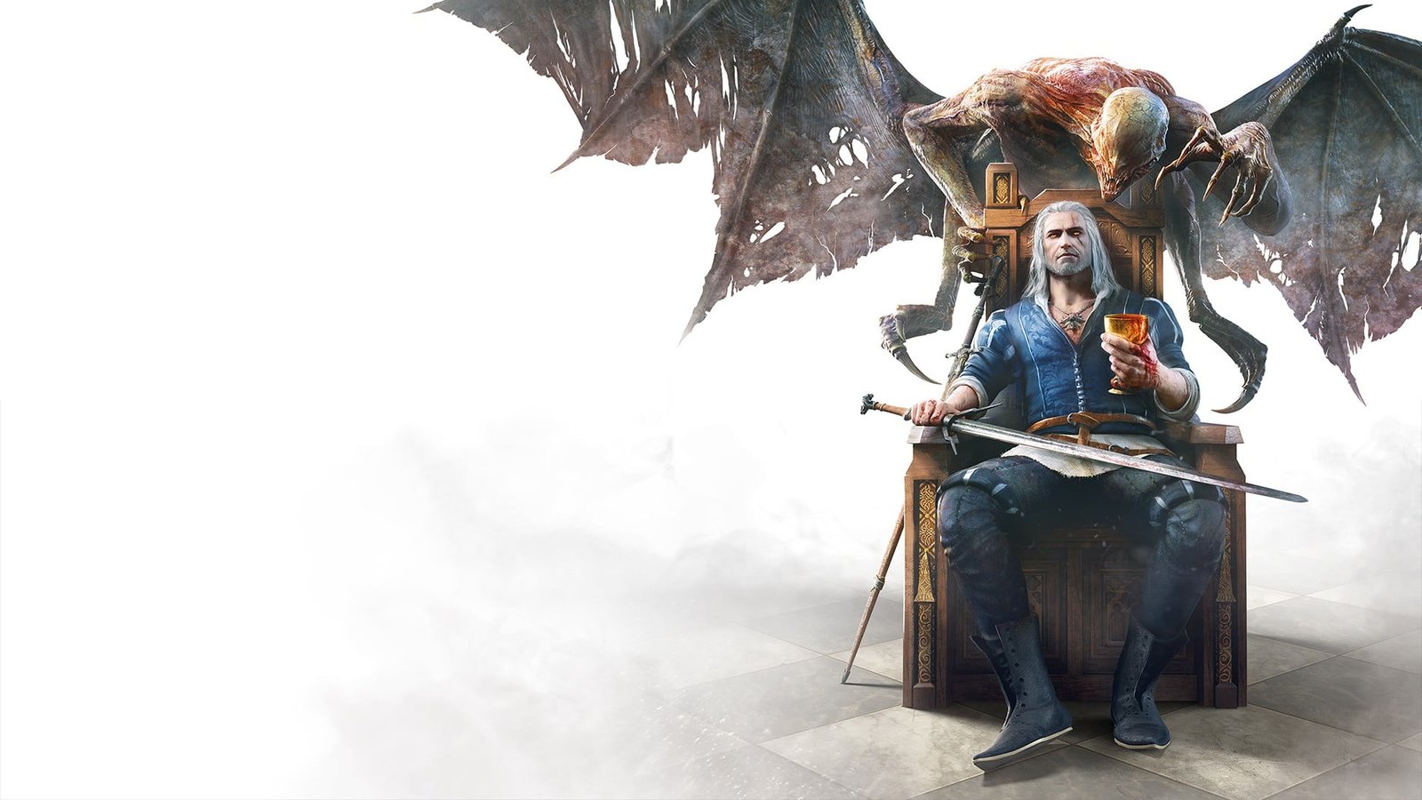 man illustration The Witcher 3 Wild Hunt representation human 2k