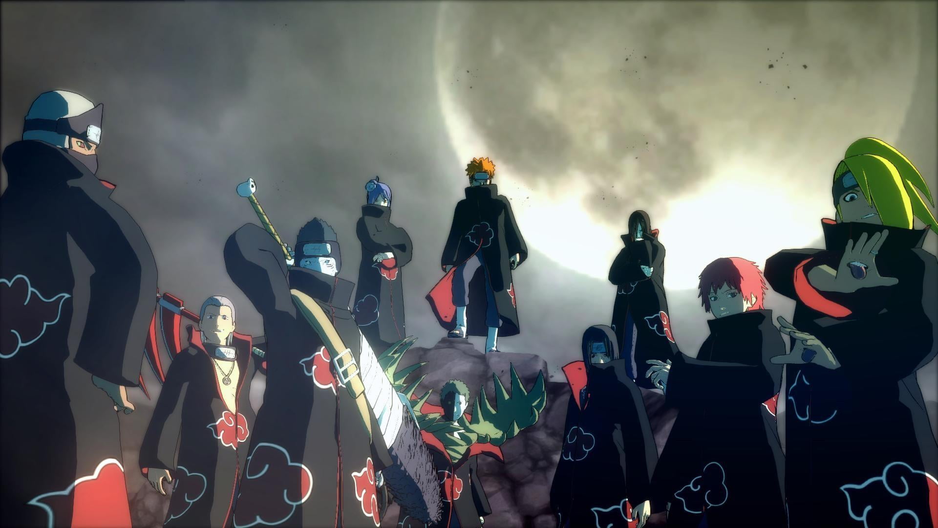 naruto shippuden akatsuki anime group of people real 2k