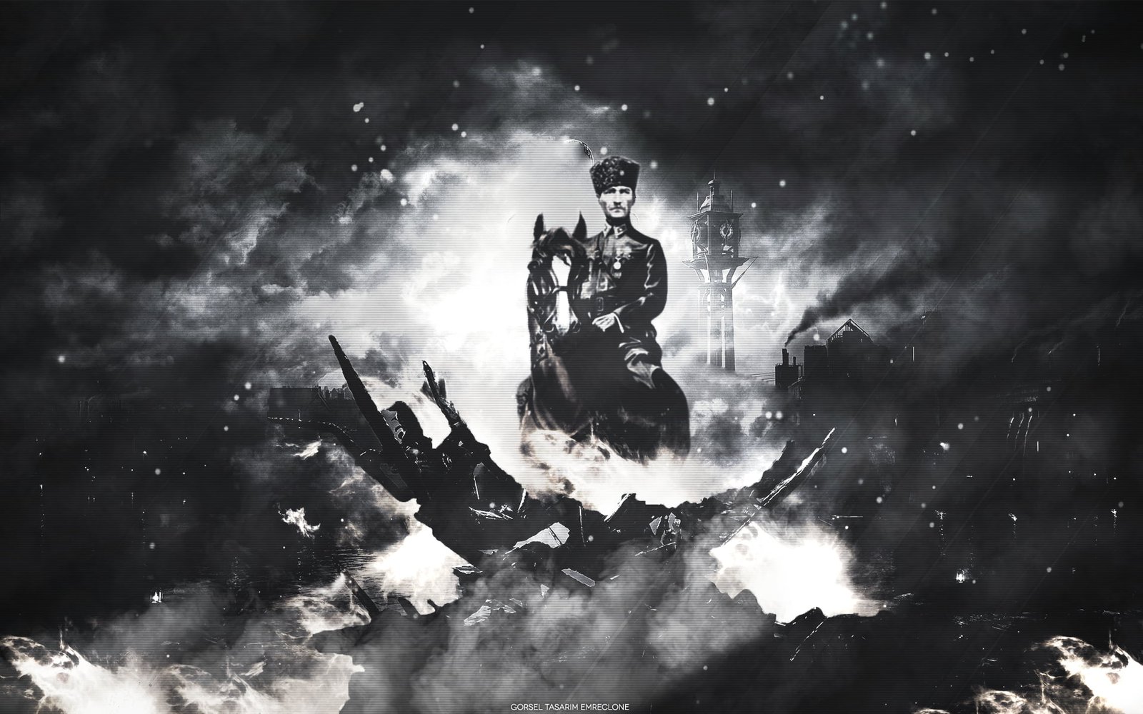 Mustafa Kemal Ataturk Atat rk Dishonored collage 2k
