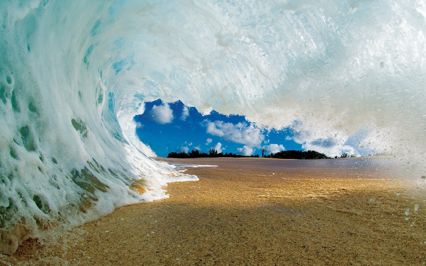 ocean wave water beach waves sea land motion beauty in nature
