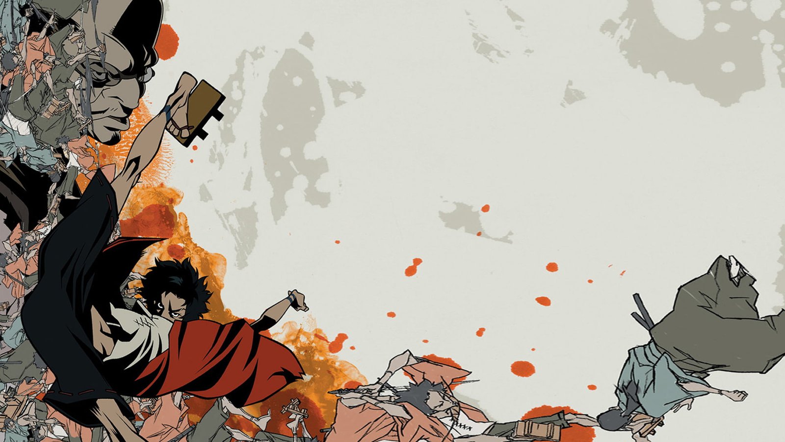 Samurai Champloo illustration anime digital art Mugen nature 2k