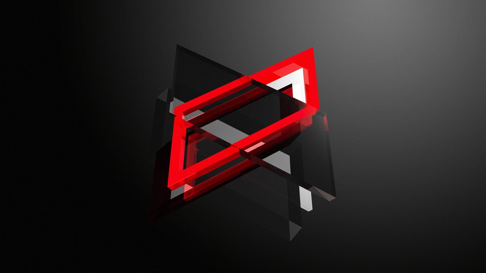 digital art abstract simple background black 2k 4k