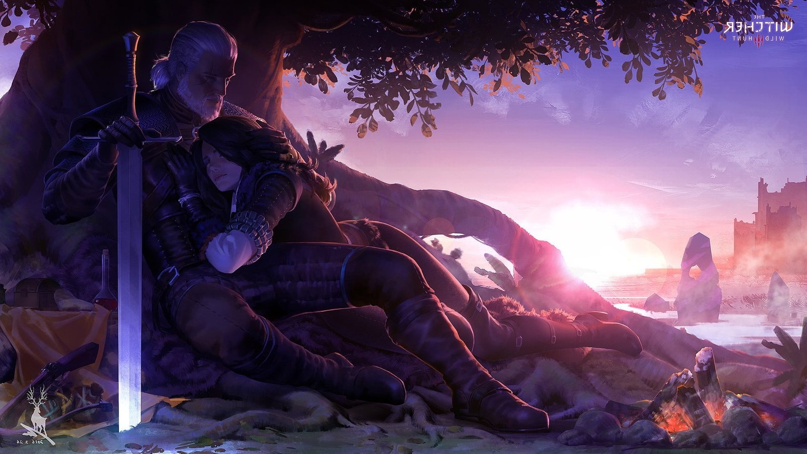 fantasy Art The Witcher 2k