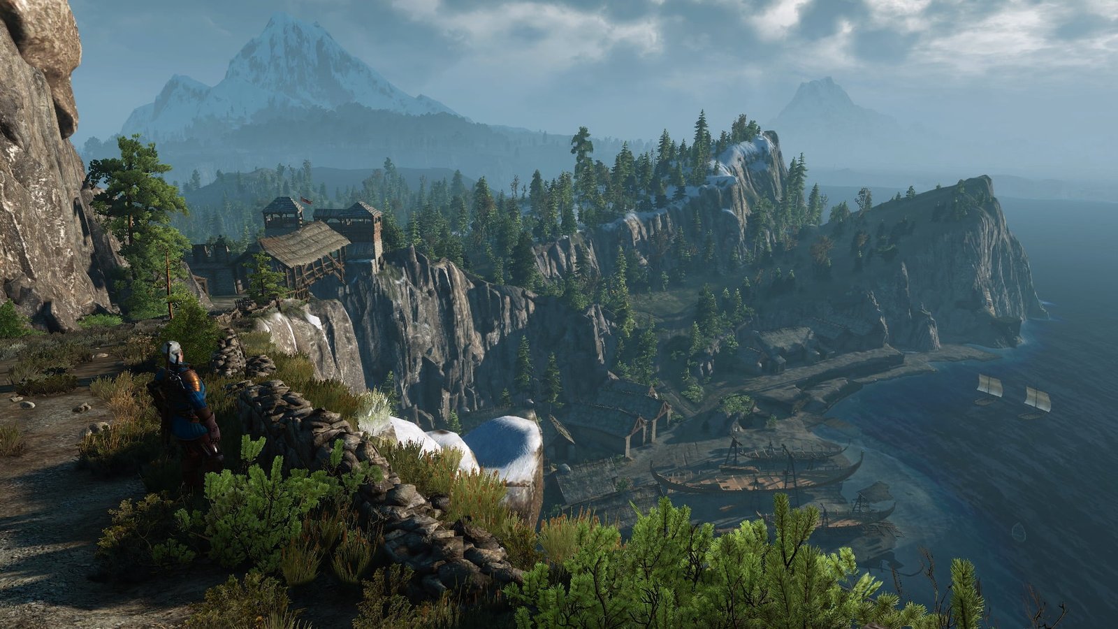 game application screengrab The Witcher video games 3 Wild Hunt 2k