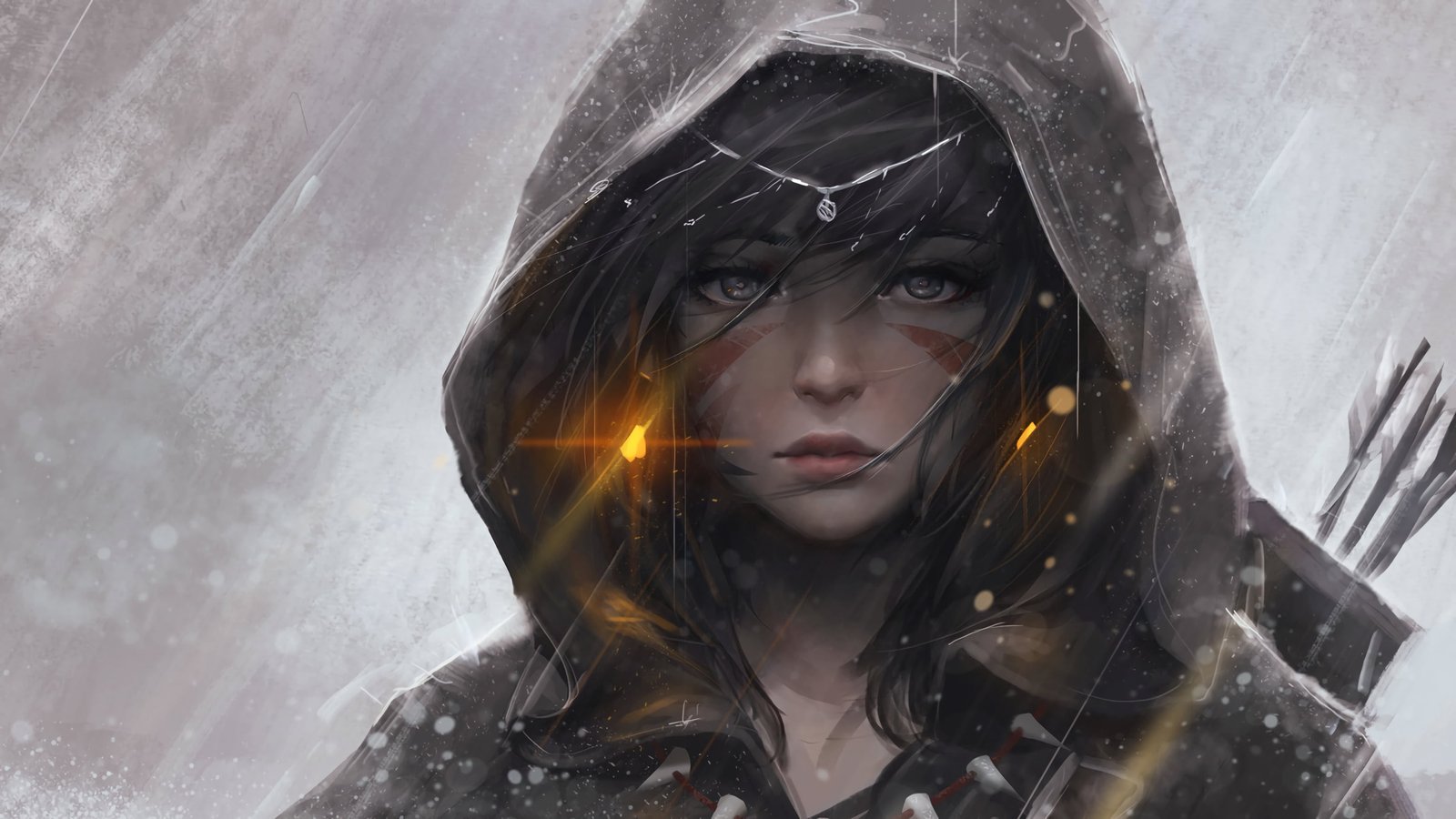 game wallpaper hoods GUWEIZ artwork digital art fantasy 2k