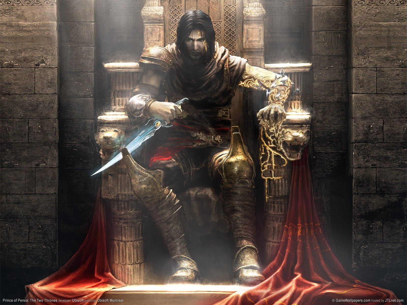 Prince of Persia digital wallpaper The Two Thrones 2k