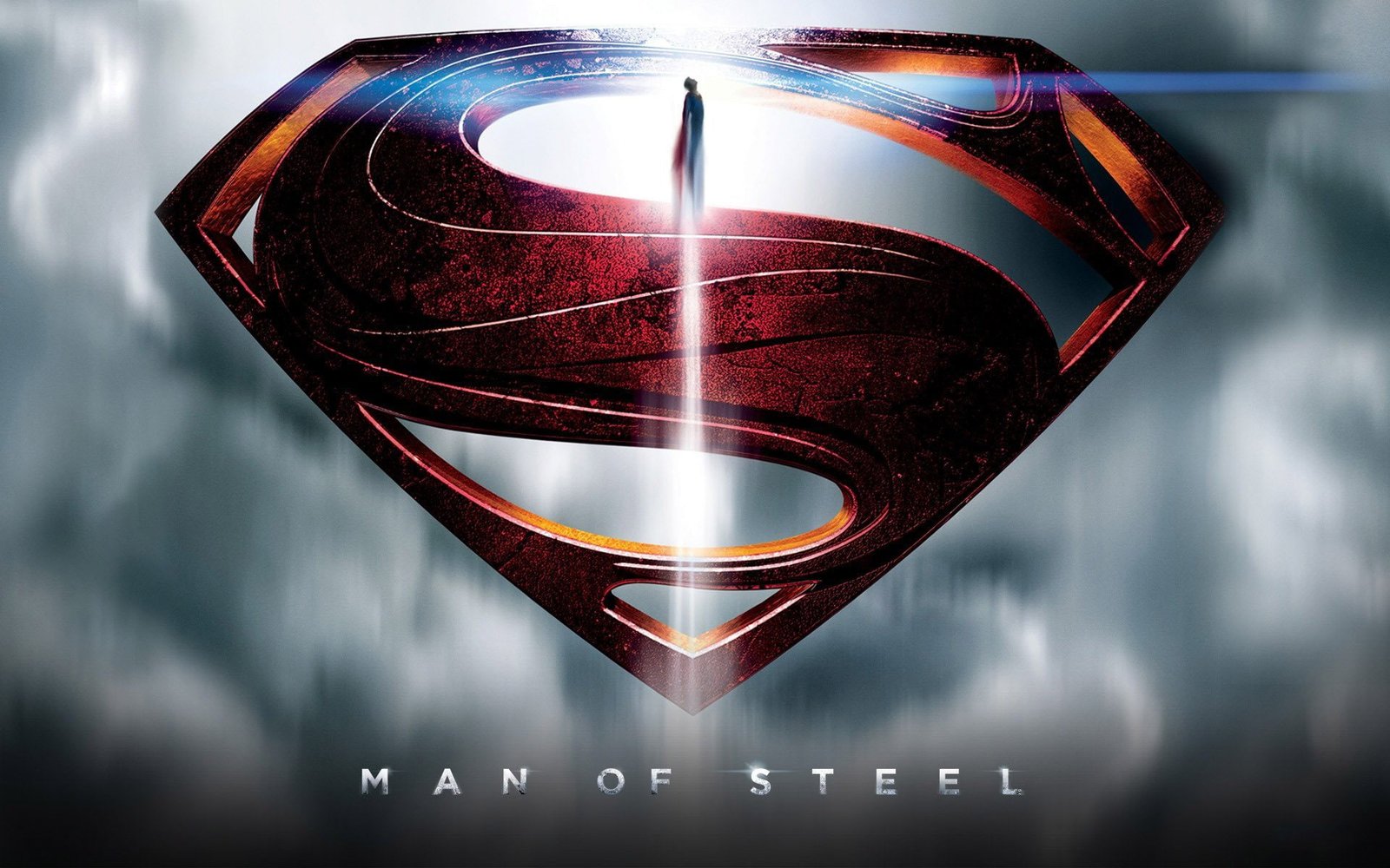 Superman Man Of Steel Logo no people digital composite 2k