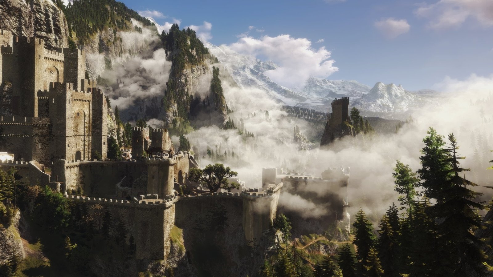 The Witcher 3 Wild Hunt Castle 2k