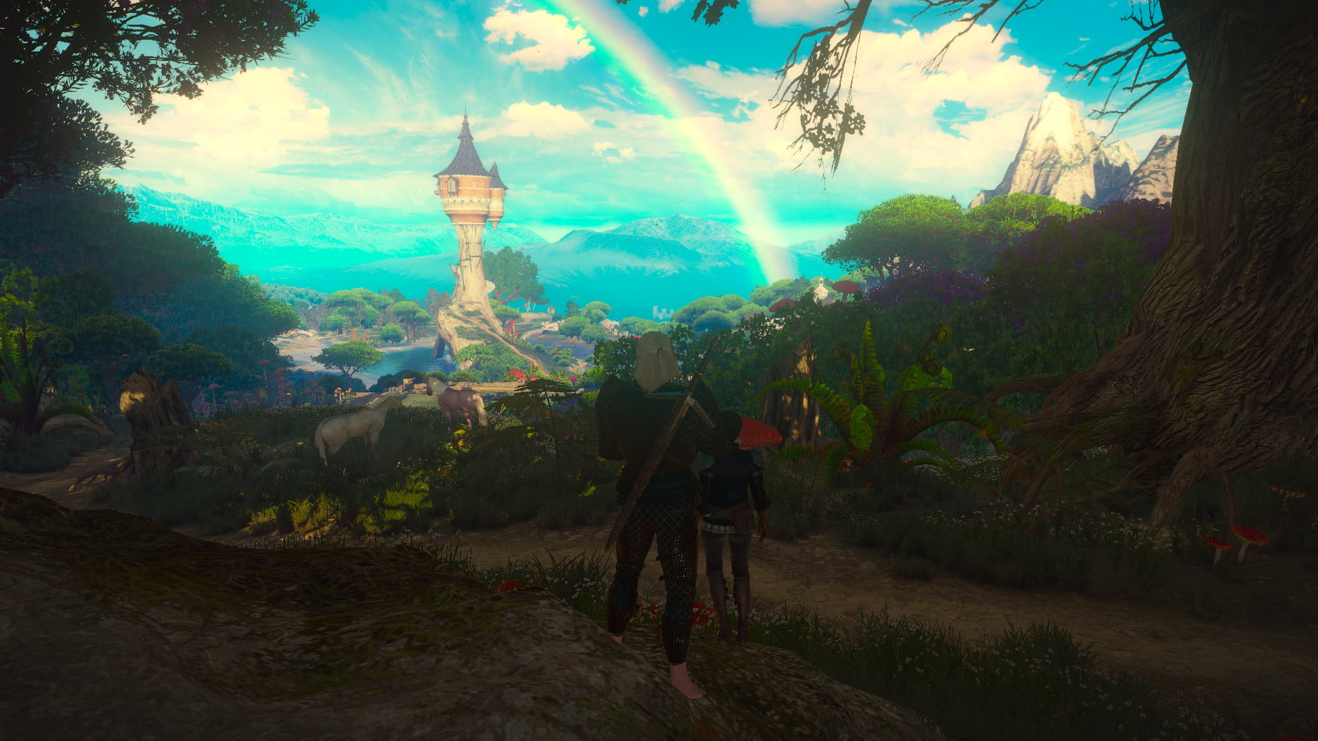 The Witcher 3 Wild Hunt Geralt of Rivia Blood and Wine 2k