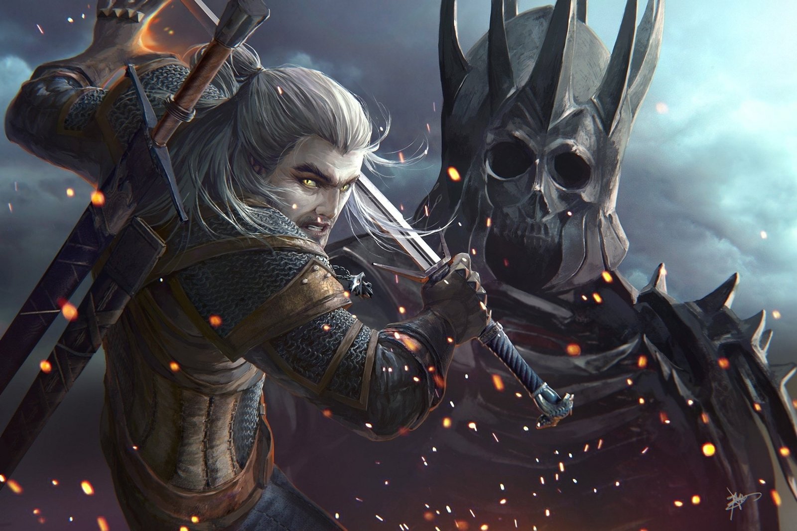 The Witcher 3 Wild Hunt Eredin Br acc Glas 2k