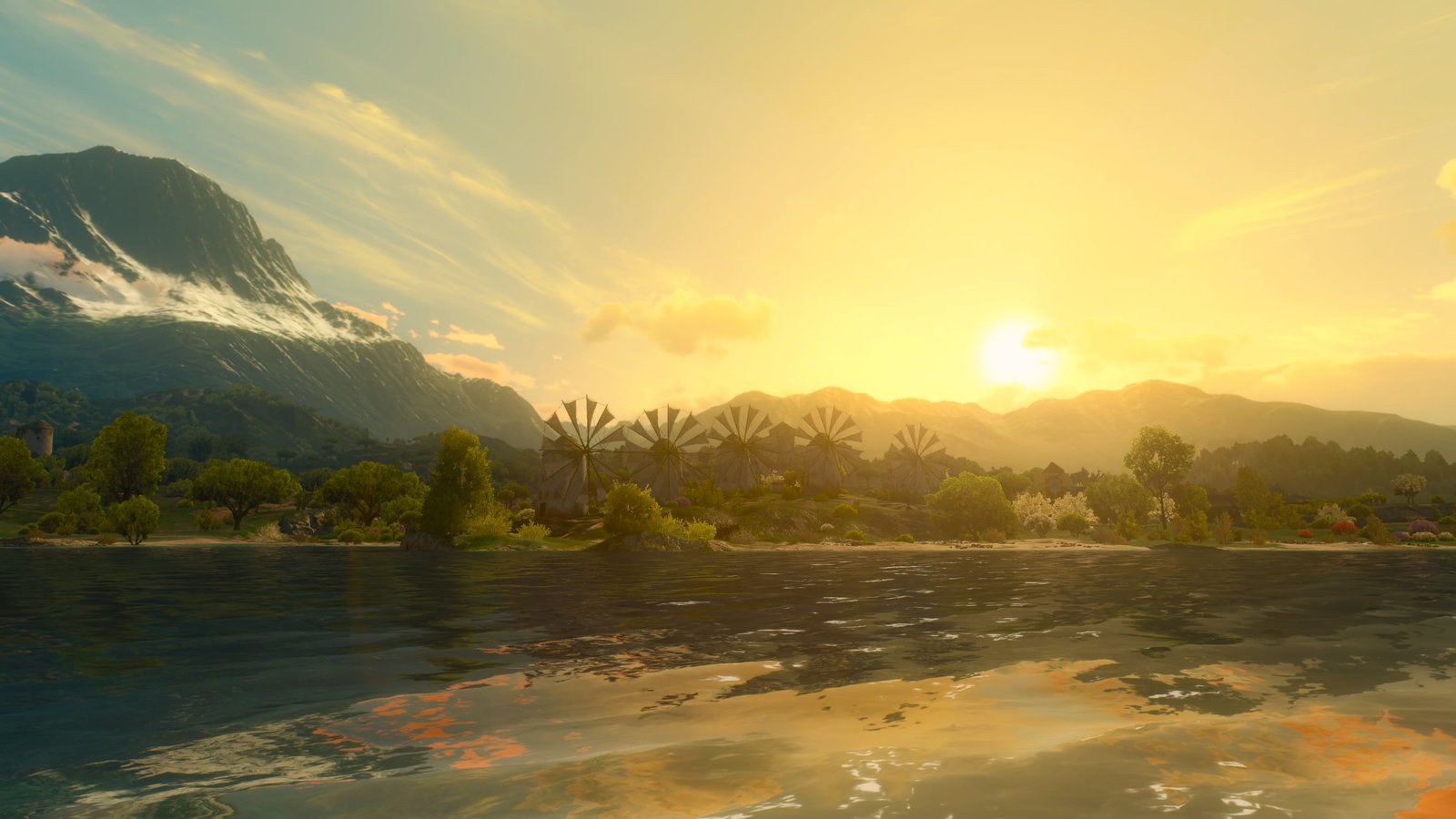 The Witcher 3 Wild Hunt Landscape 2k