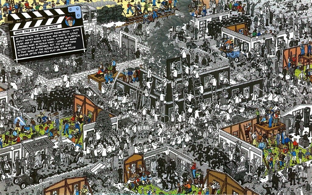 Where's Wally book Game Waldo