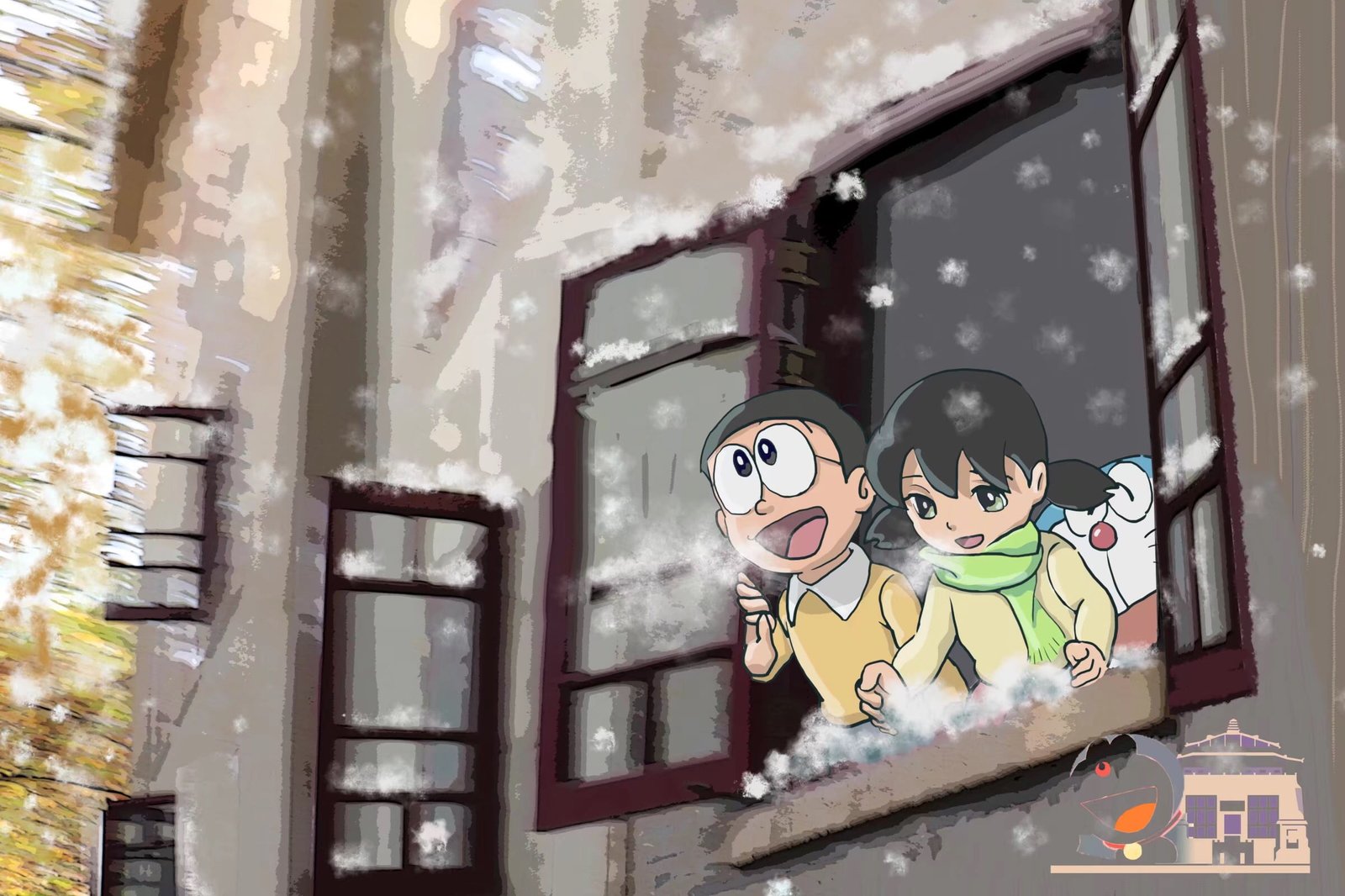 Anime Doraemon Nobita Nobi Shizuka Minamoto 2k
