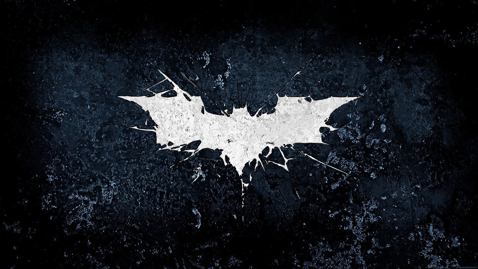 Batman logo The Dark Knight Rises movies artwork grunge white color 2k