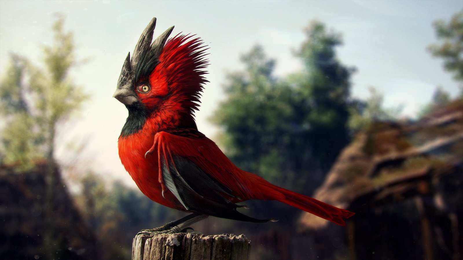 CD Projekt RED Rar g digital art creature fantasy 2k