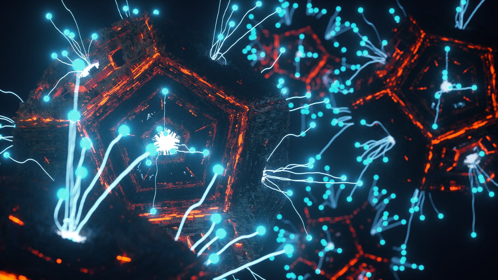 Cinema OctaneRender abstract Abstract 2k