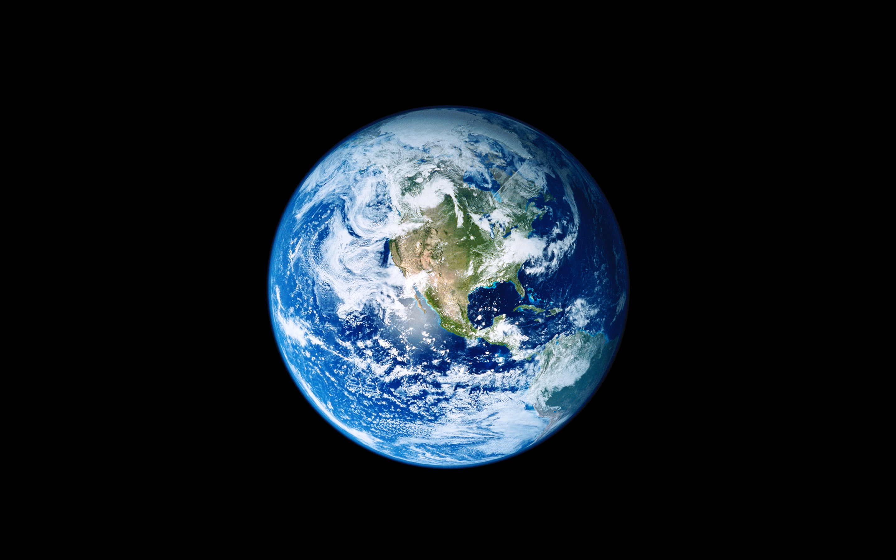Earth iOS 11 iPhone 8 Stock planet earth space 2k