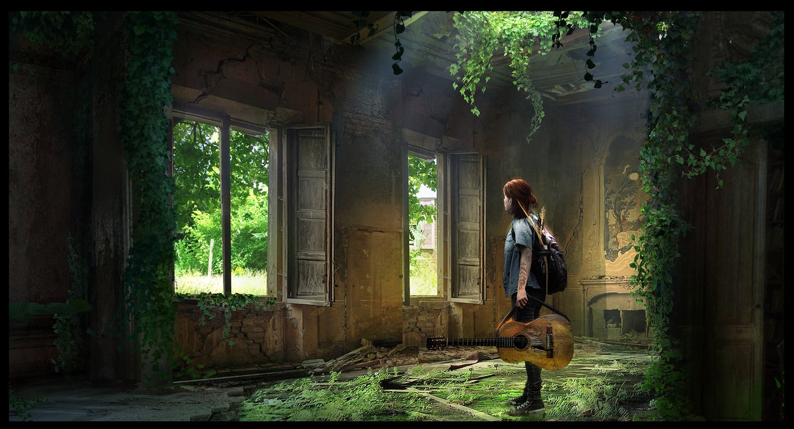 The Last of Us Part 2 fan art Ellie 2k