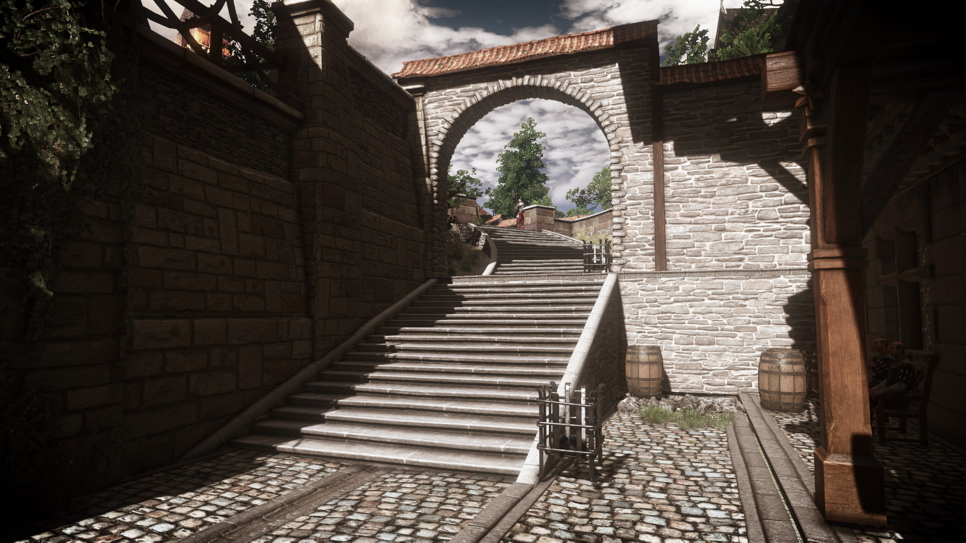 The Witcher 3 Wild Hunt video games architecture built structure 2k