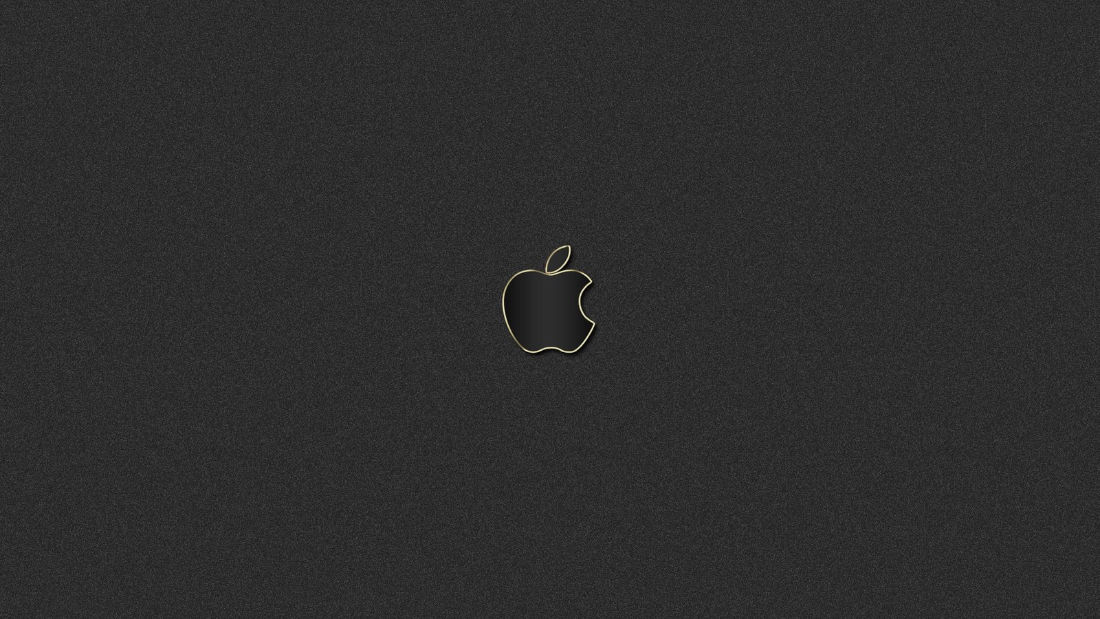 Apple logo gold black mac backgrounds sign symbol nature 2k