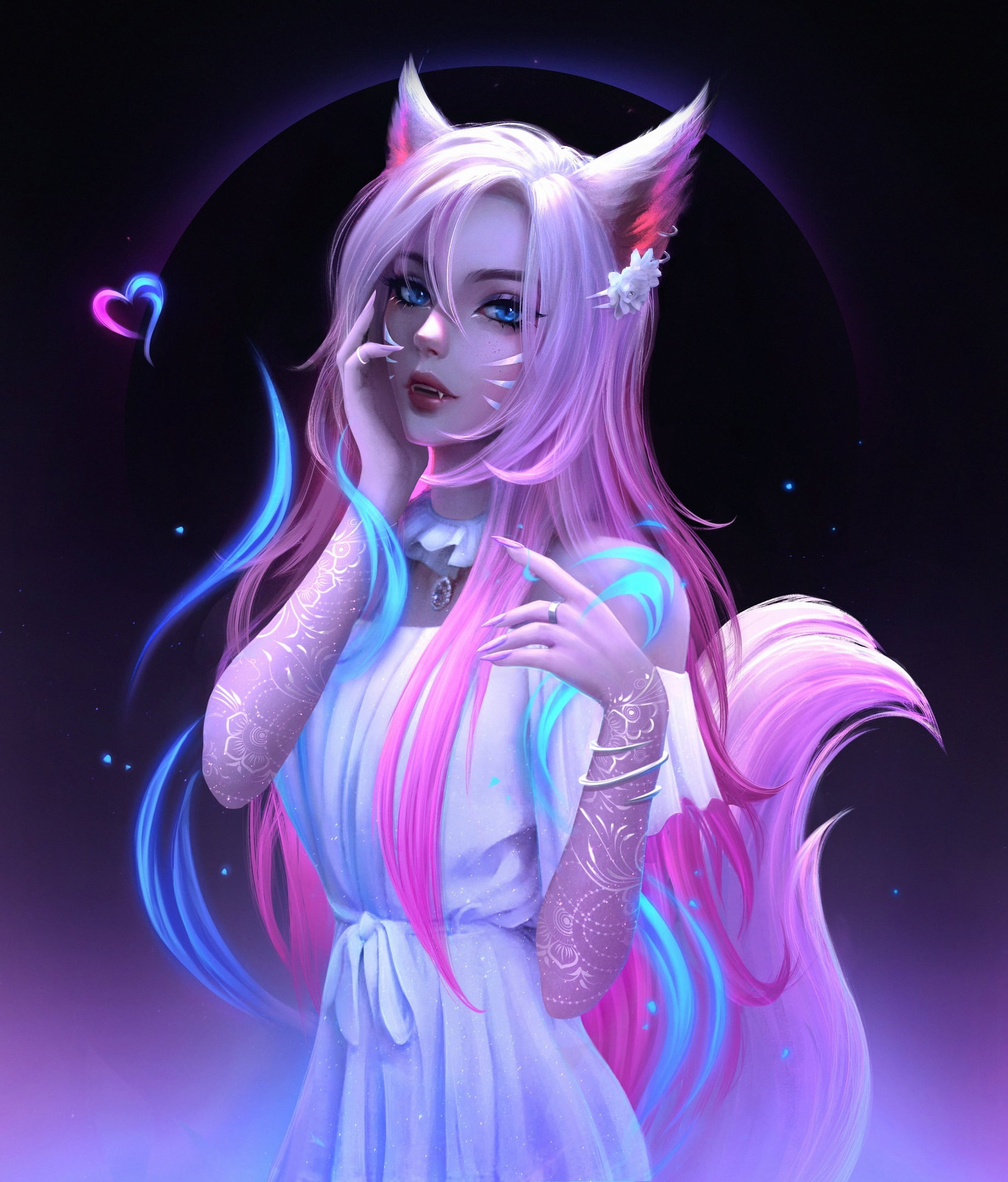 League of Legends Riot Games Ahri video games girls 2k