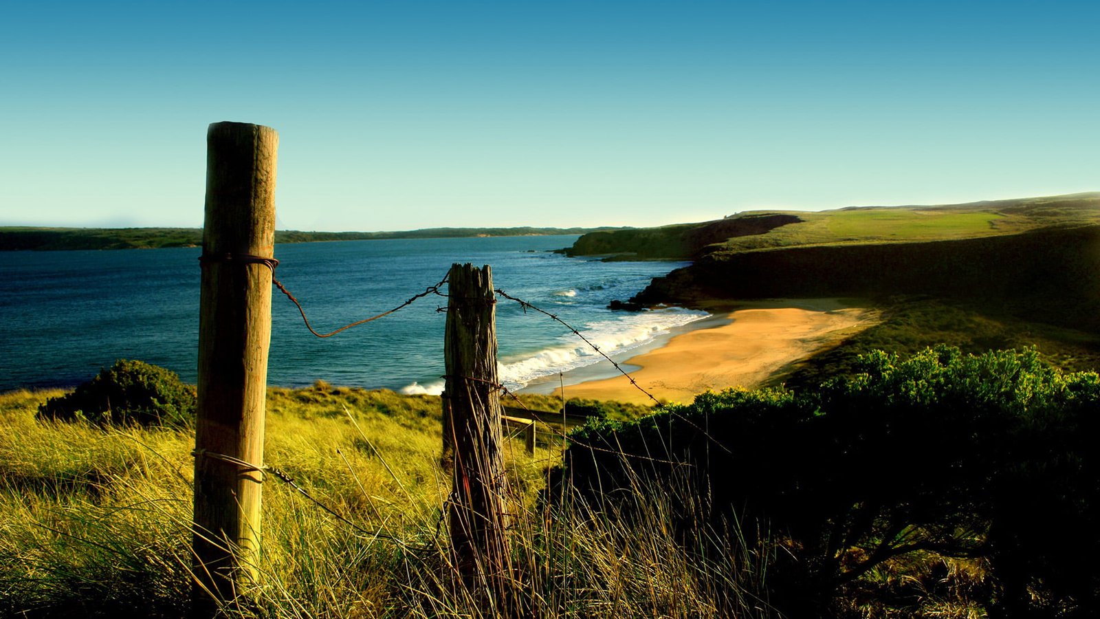 nature water sea landscape sky ocean summer beach lake 2k