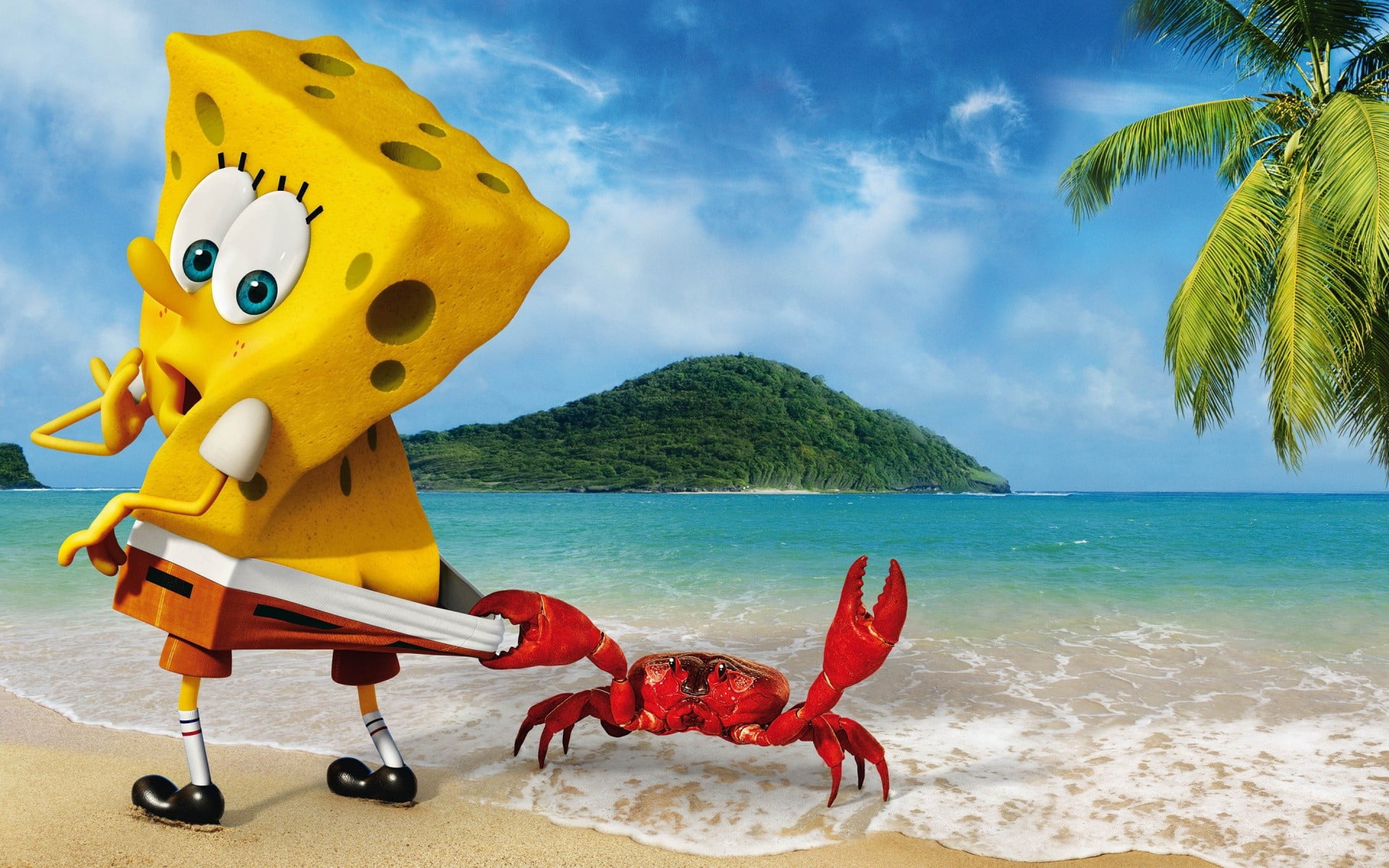 Spongebob Squarepants wallpaper movies parody water sea 2k
