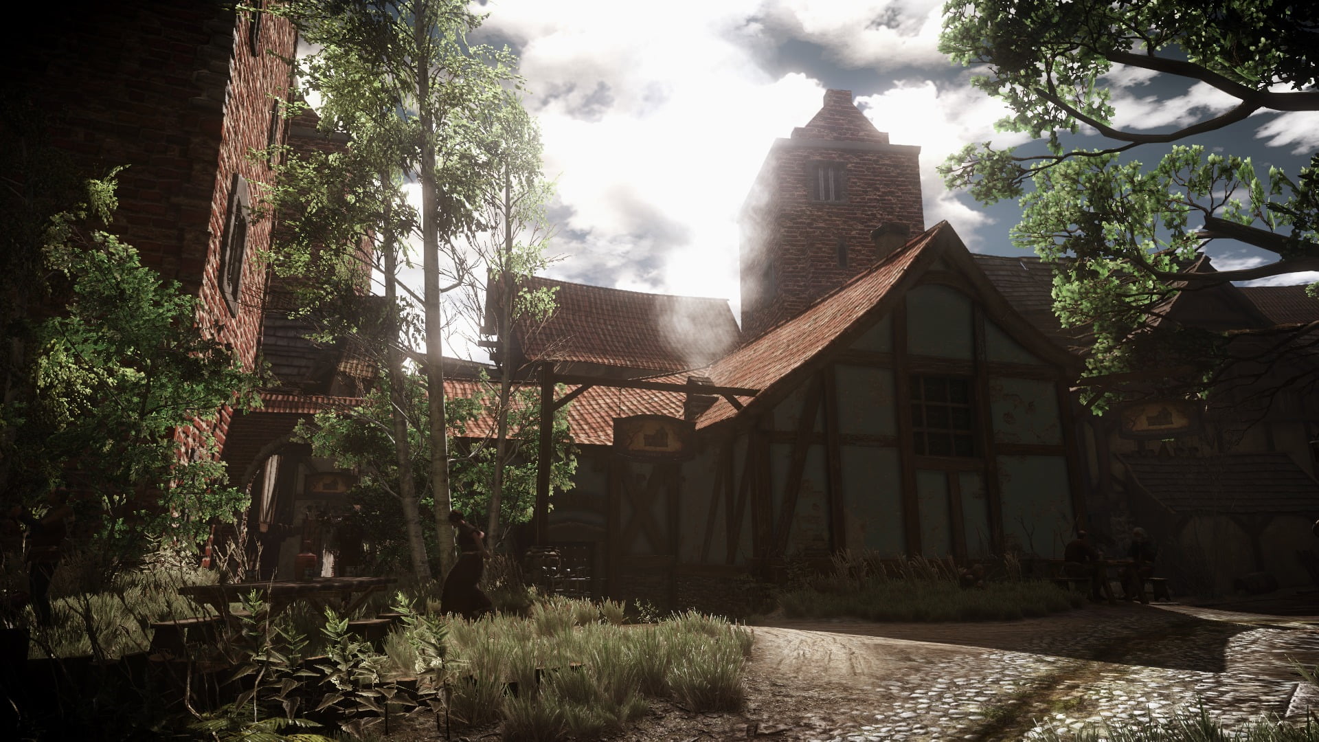 The Witcher 3 Wild Hunt video games architecture building exterior 2k
