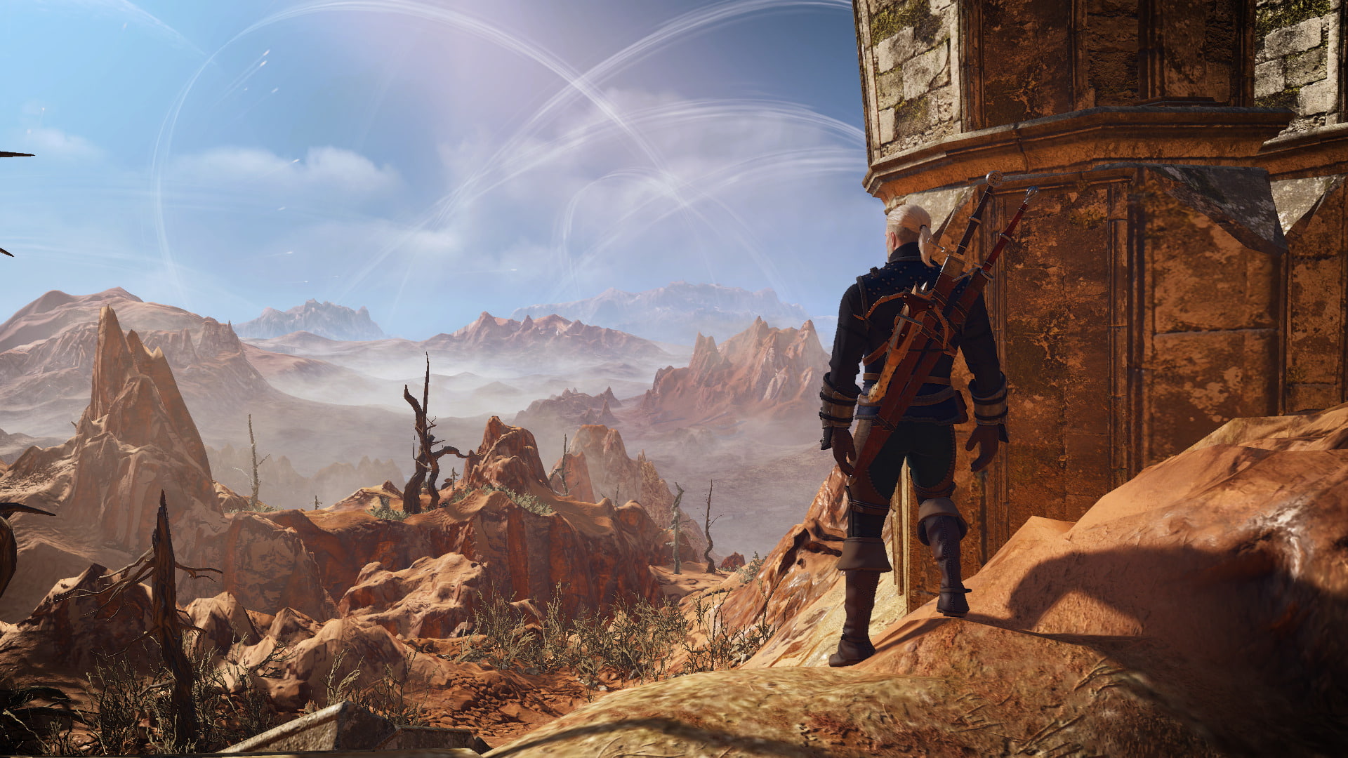 The Witcher 3 Wild Hunt Desert Geralt of Rivia 2k