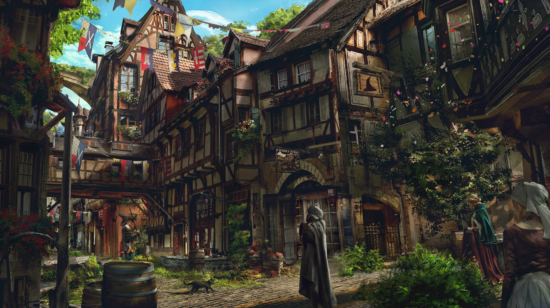 The Witcher video games PC gaming fantasy art game 2k