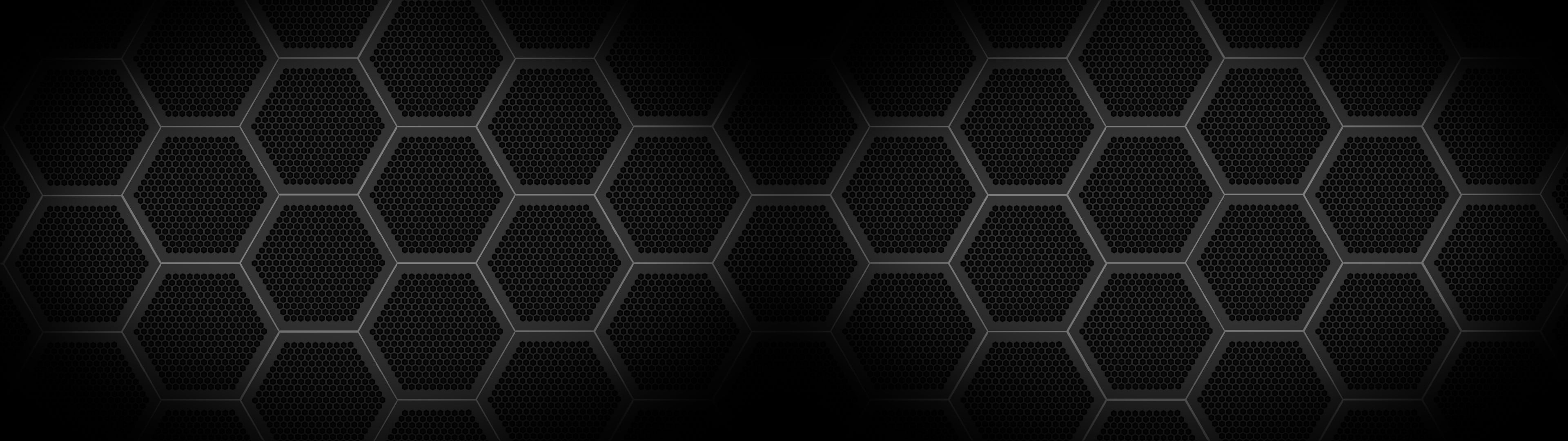 black and white honeycomb wallpaper pattern texture digital art 2k 4k