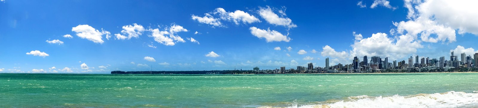 brazil jo o pessoa blue cityscape skyline sun beach 2k 4k