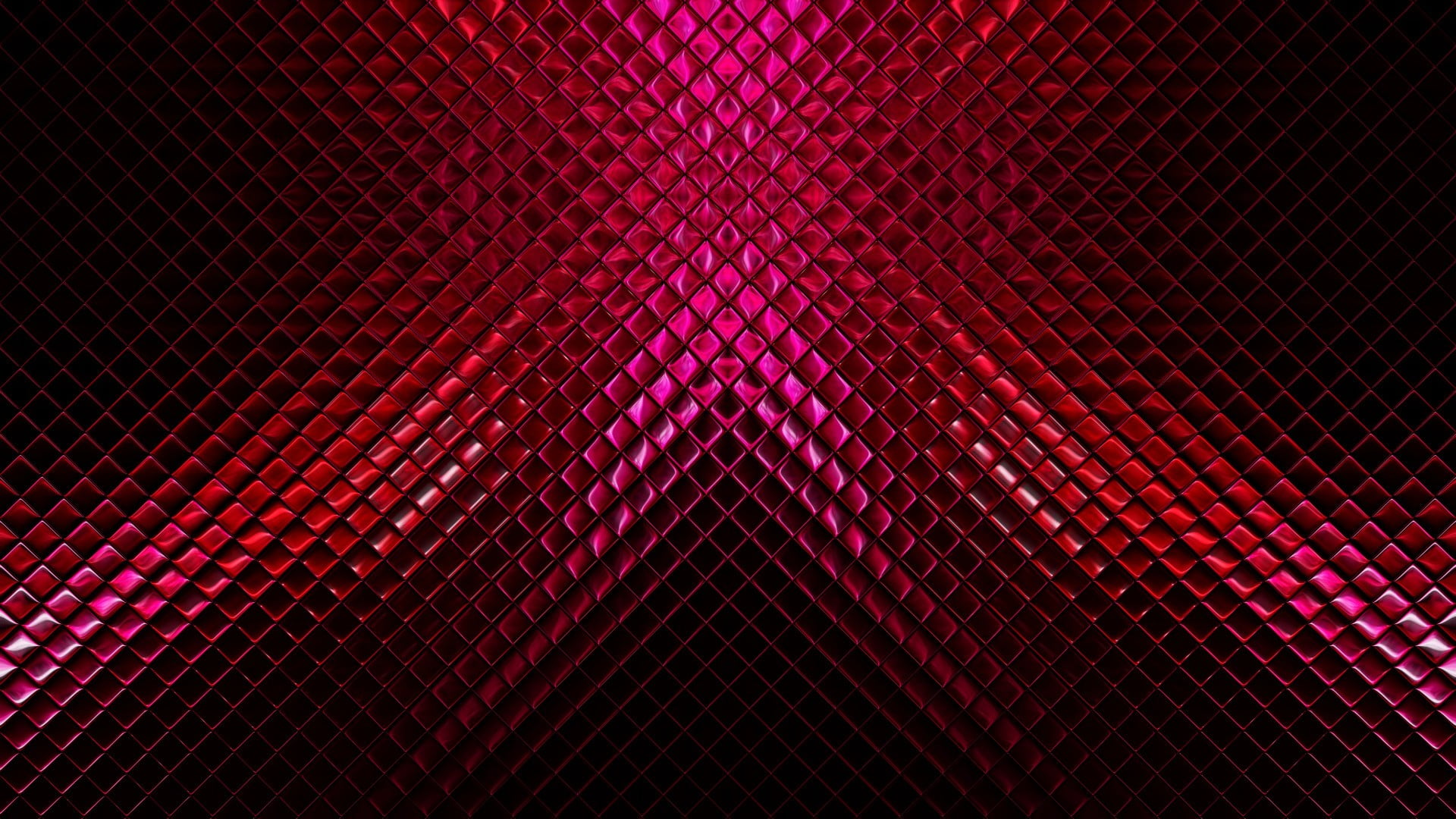 red abstract painting metal digital art texture pattern full frame 2k