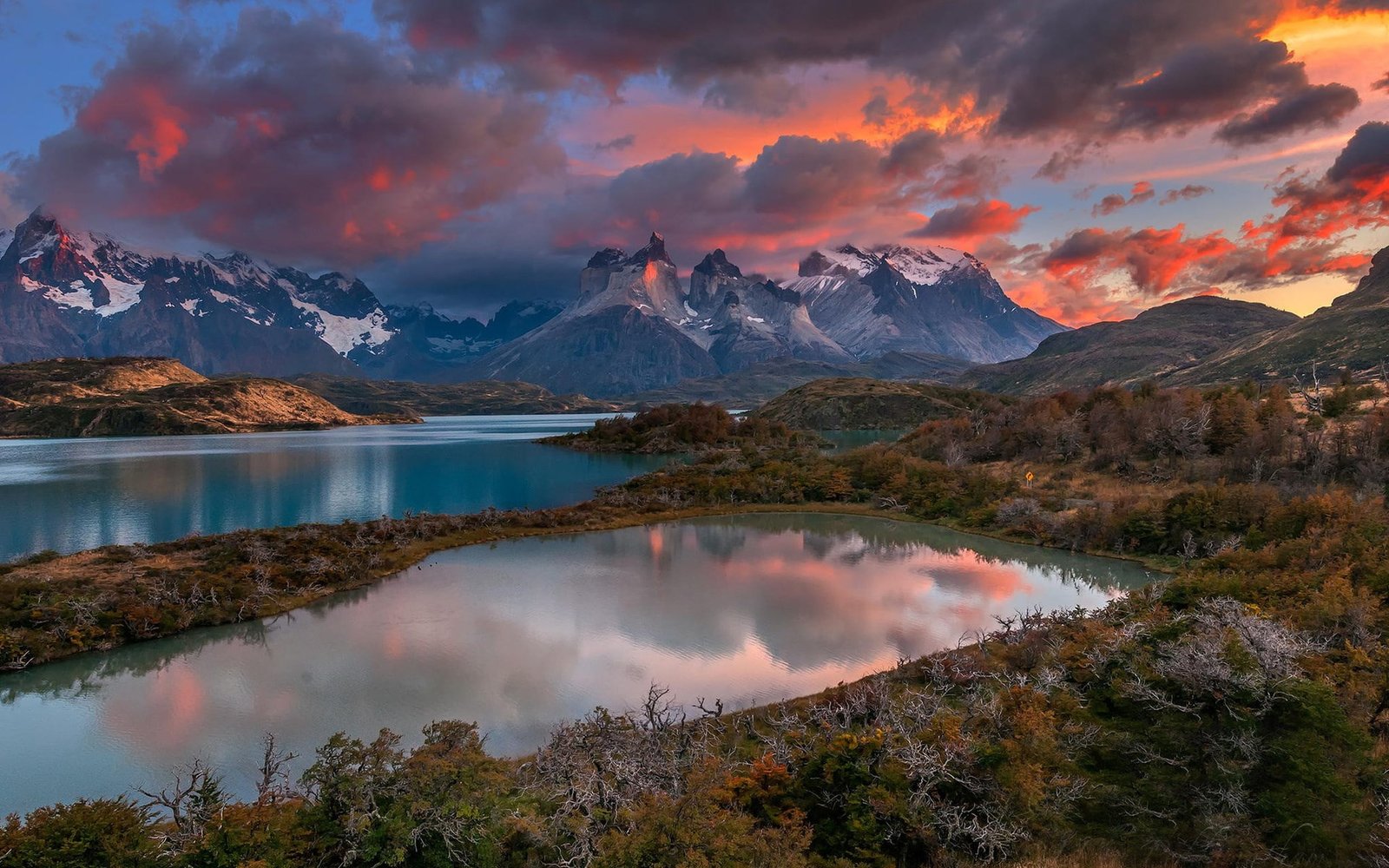 backgrounds for computer nature mountain beauty in 2k
