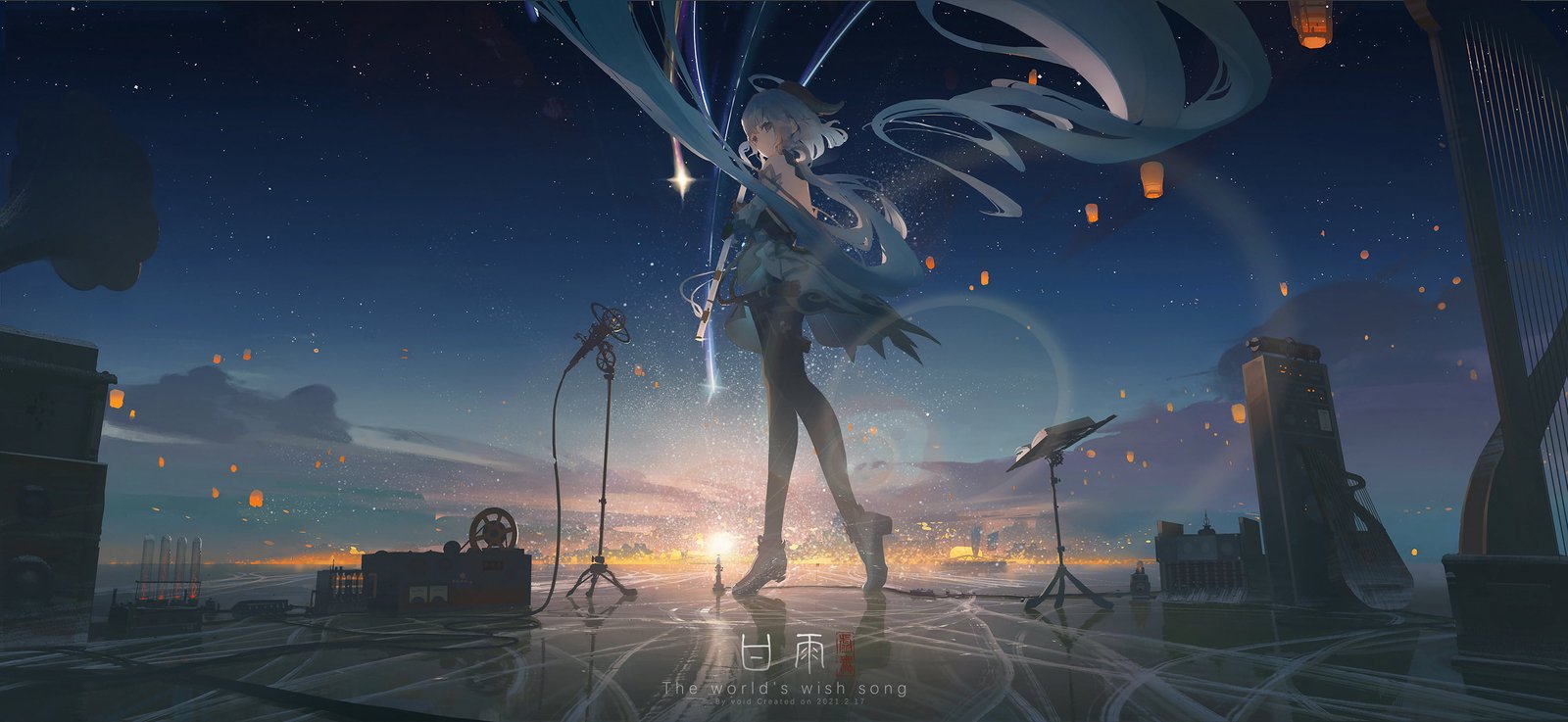 video game art fan Genshin Impact Ganyu 2k