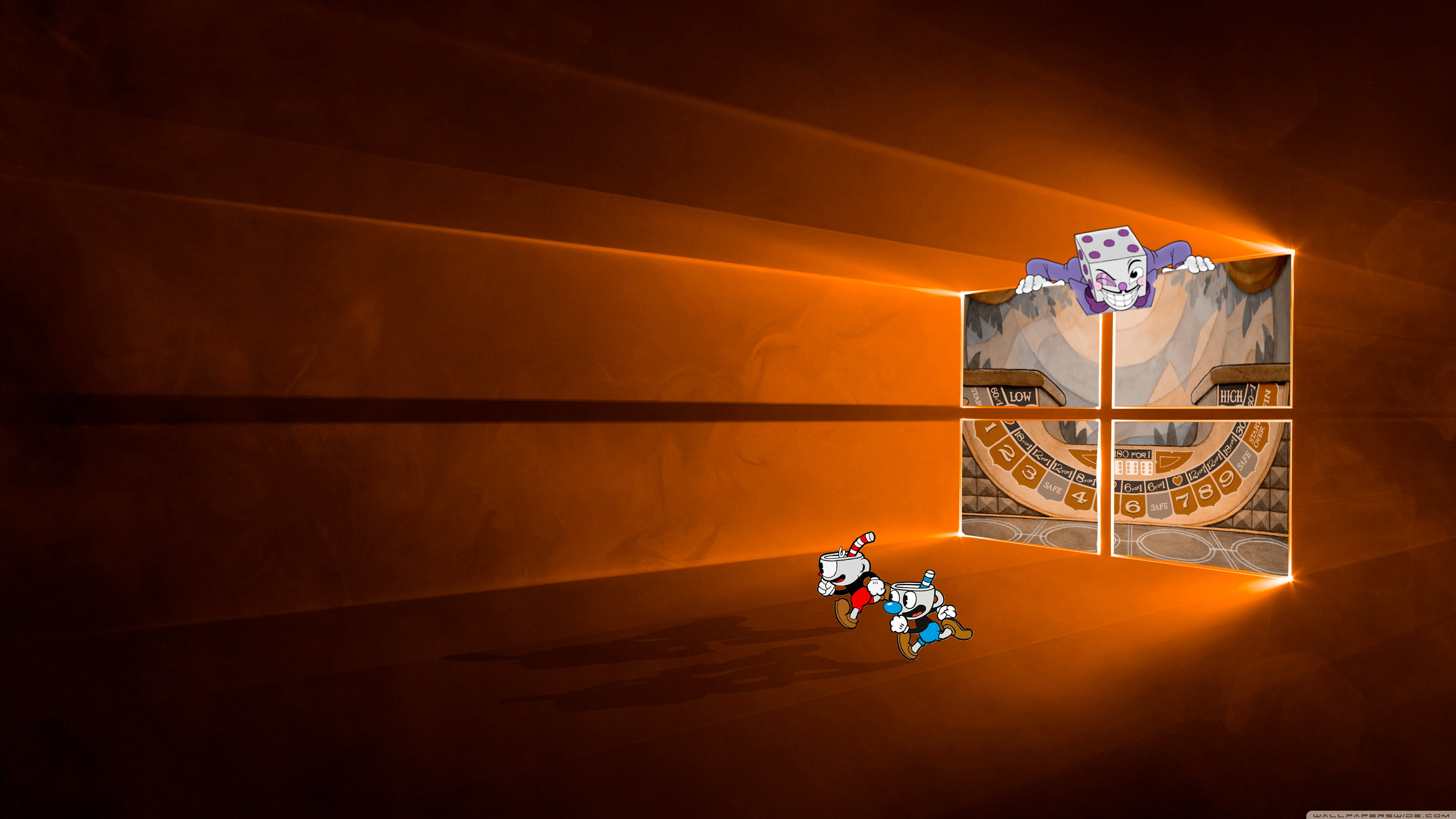 Cuphead Video Game Windows 10 windows logo 2k 4k